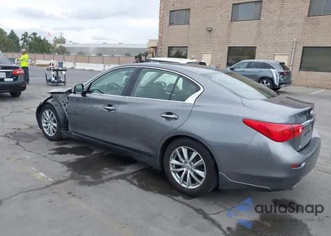2015 Infiniti Q50 Premium from USA, damaged, VIN JN1BV7AP2FM347882
